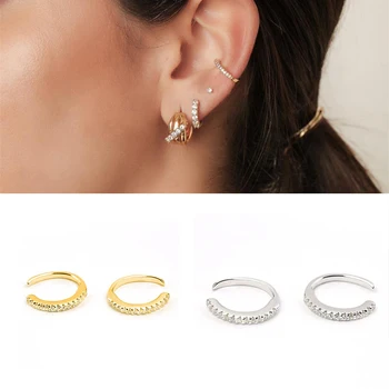 ROXI Brand 100% 925 Sterling Silver Ear Bone Clip Super Fairy Ear Pierced Ear Hoop Earrings For Women Personality 
ROXI Brand 100% 925 Sterling Silver Ear Bone Clip Super Fairy Ear Pierced Ear Hoop Earrings For Women Personality