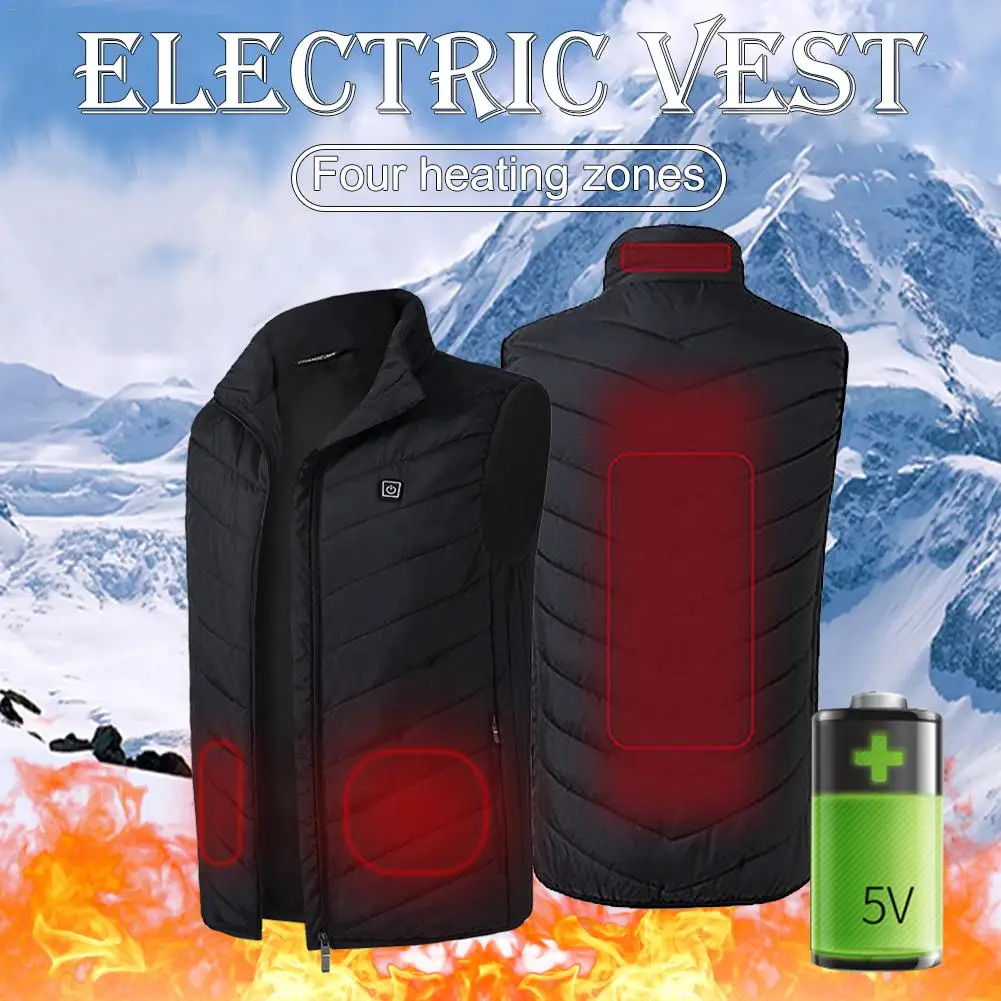 Motorcycle Bicycles Winter Heating Vest Outdoor Fishing Graphene Electric Heated Vests Jacket USB Safety Intelligent Thermostat
Motorcycle Bicycles Winter Heating Vest Outdoor Fishing Graphene Electric Heated Vests Jacket USB Safety Intelligent Thermostat