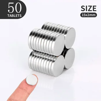 RKZCT 50PCS/Set 15 *2mm Powerful DIY Art Craft Connection Magnet Practical Neodymium Round Magnets Flat Cylindrical Magnetic
RKZCT 50PCS/Set 15 *2mm Powerful DIY Art Craft Connection Magnet Practical Neodymium Round Magnets Flat Cylindrical Magnetic