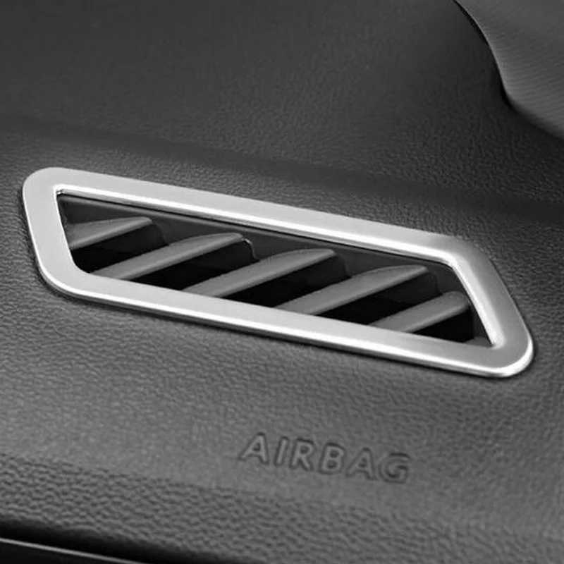 SBTMY 2 шт./компл. декоративная рама из нержавеющей стали для выхода воздуха автомобильной передней панели для Volkswagen vw t roc T-Roc 2018 
SBTMY 2 шт./компл. декоративная рама из нержавеющей стали для выхода воздуха автомобильной передней панели для Volkswagen vw t roc T-Roc 2018