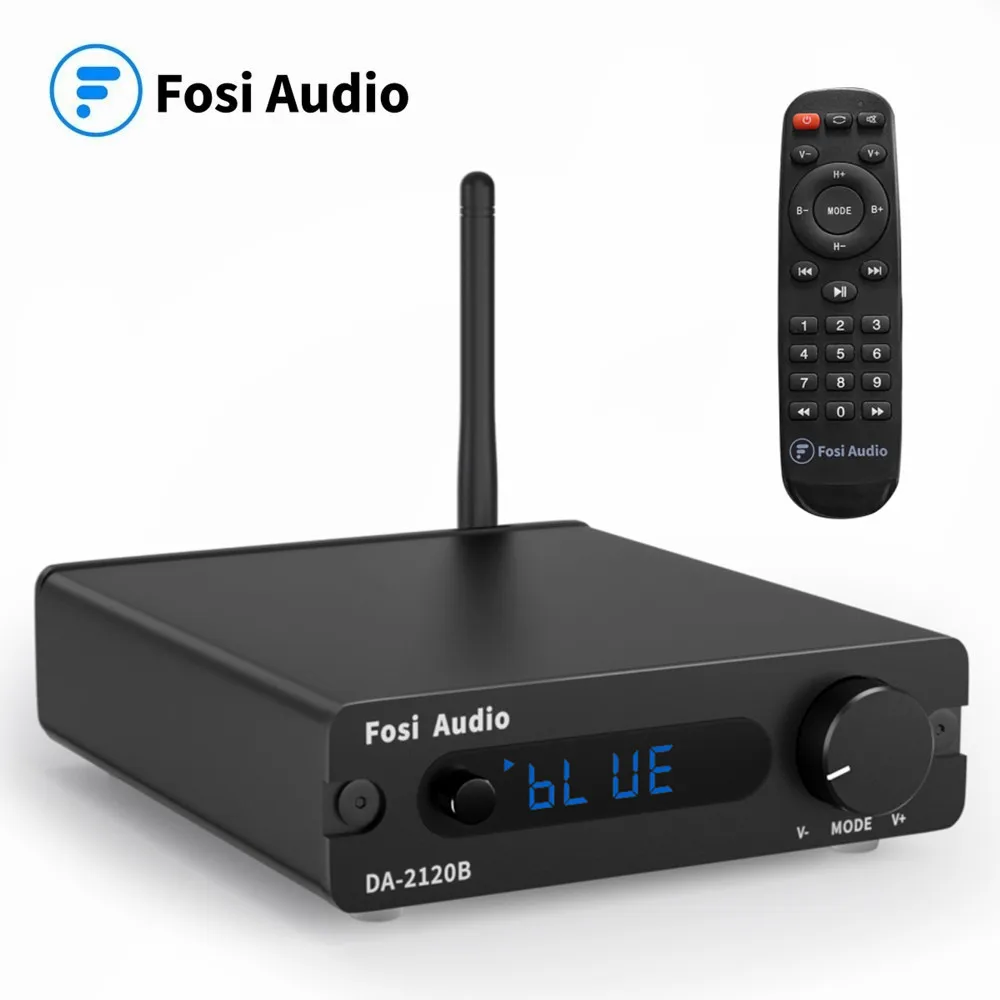 Усилитель Fosi Audio DA2120B Bluetooth TPA3116 стерео аудио Класс D беспроводной усилитель