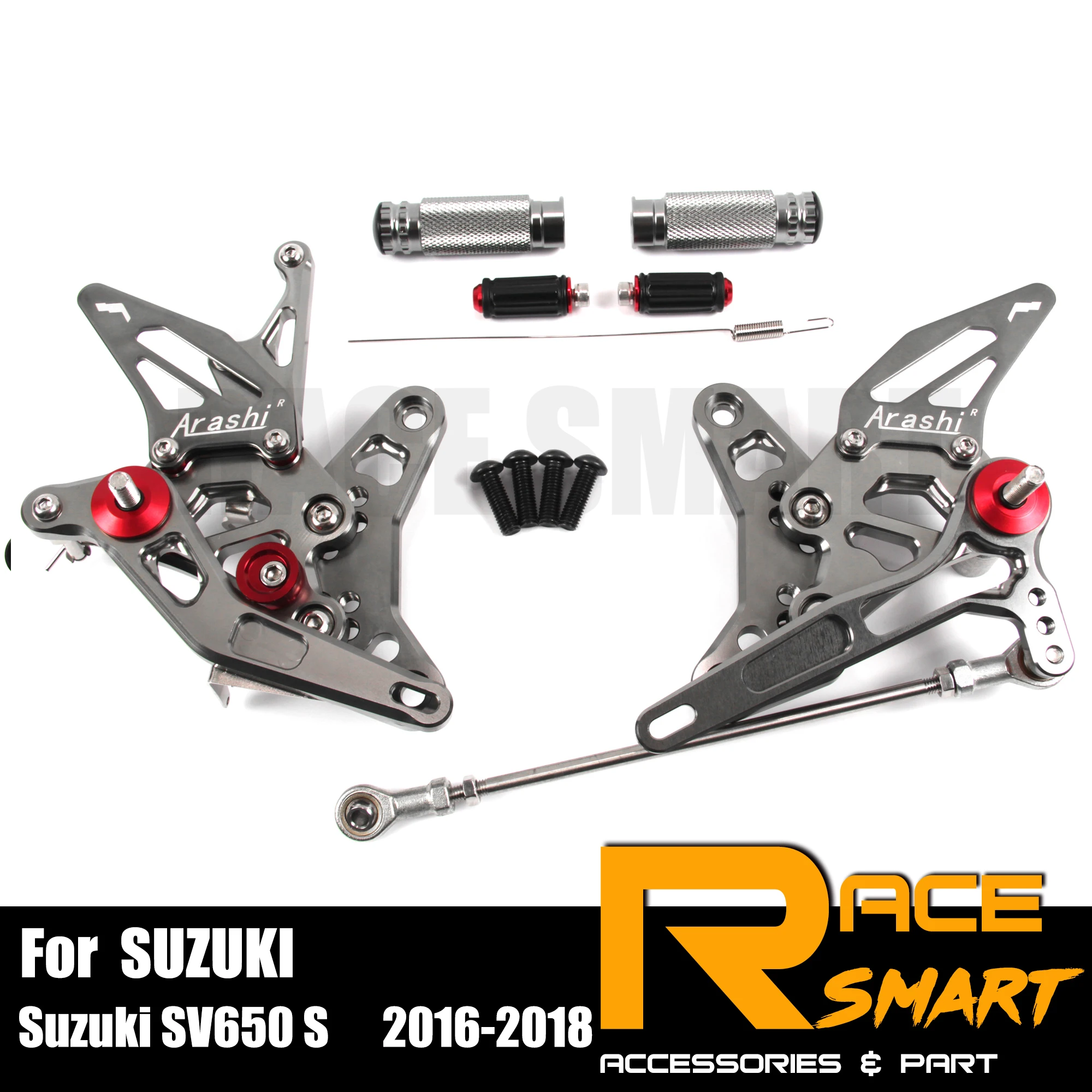 Rear Footrest Foot Rest For Suzuki SV650S 2016-2018 Peg Pedal Motorcycle Accessories CNC Adjustable Rearset 20106 2017 2018
Rear Footrest Foot Rest For Suzuki SV650S 2016-2018 Peg Pedal Motorcycle Accessories CNC Adjustable Rearset 20106 2017 2018