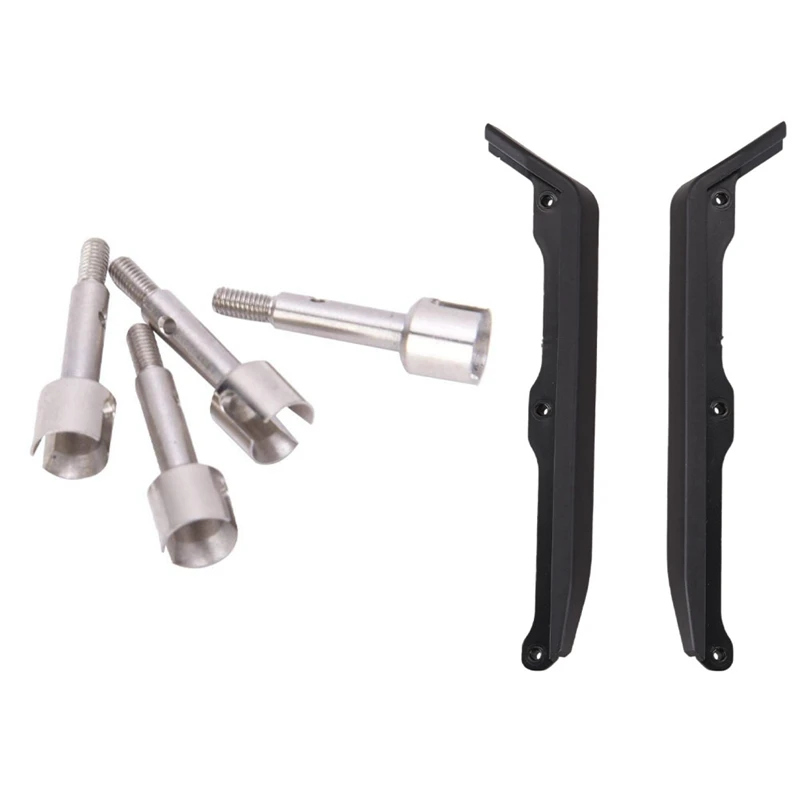 4Pcs Steel Front/Rear Wheel Axle Replacement Accessories with Bottom Adge Protection 1255 Bottom Side Fuard Assembly
4Pcs Steel Front/Rear Wheel Axle Replacement Accessories with Bottom Adge Protection 1255 Bottom Side Fuard Assembly
