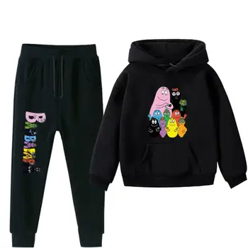 New Barbapapa Cartoon Contoon Hooded Toddler Boy Clothes Set Girls Boutique Outfits Kids Costume Tops hoodie and Pans Unisex
New Barbapapa Cartoon Contoon Hooded Toddler Boy Clothes Set Girls Boutique Outfits Kids Costume Tops hoodie and Pans Unisex