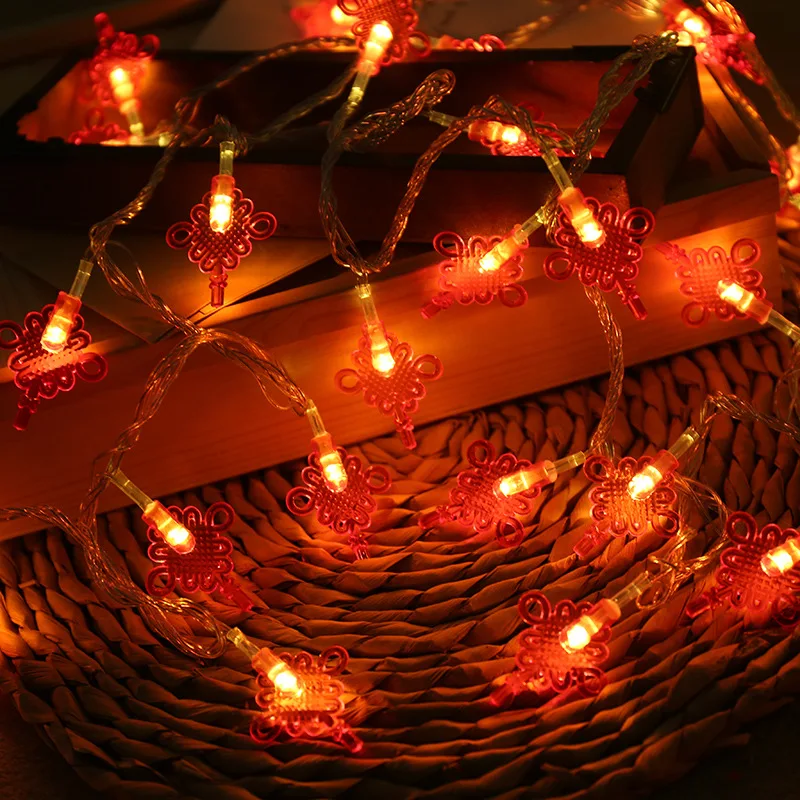 Red Lanterns Chinese Knot Small Colored Lights Flashing Light String Lights New Year Hanging Lights Holiday LED Lantern Spring F
Red Lanterns Chinese Knot Small Colored Lights Flashing Light String Lights New Year Hanging Lights Holiday LED Lantern Spring F