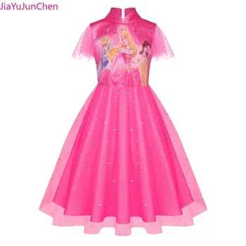 2020 New summer children's gauze dress for kids girl princess costume party dresses for toddler 
2020 New summer children's gauze dress for kids girl princess costume party dresses for toddler