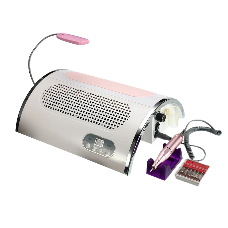 Nail Dust Collector Vacuum Cleaner 54W 28 LED Nail Dryer Light Curing Lamp Electric Nail File Machine Kit Set Nail Art Tool
Nail Dust Collector Vacuum Cleaner 54W 28 LED Nail Dryer Light Curing Lamp Electric Nail File Machine Kit Set Nail Art Tool
