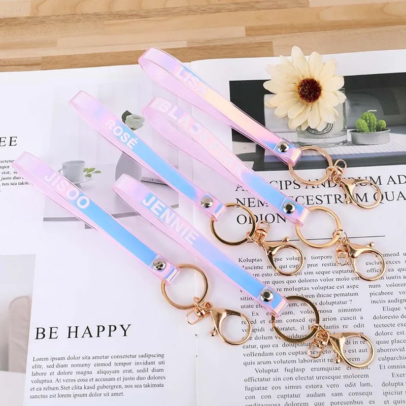 KPOP Star BLACKPINK Laser Name Mobile Phone Straps Cellphone Strap JENNIE JISOO LISA ROSE
KPOP Star BLACKPINK Laser Name Mobile Phone Straps Cellphone Strap JENNIE JISOO LISA ROSE