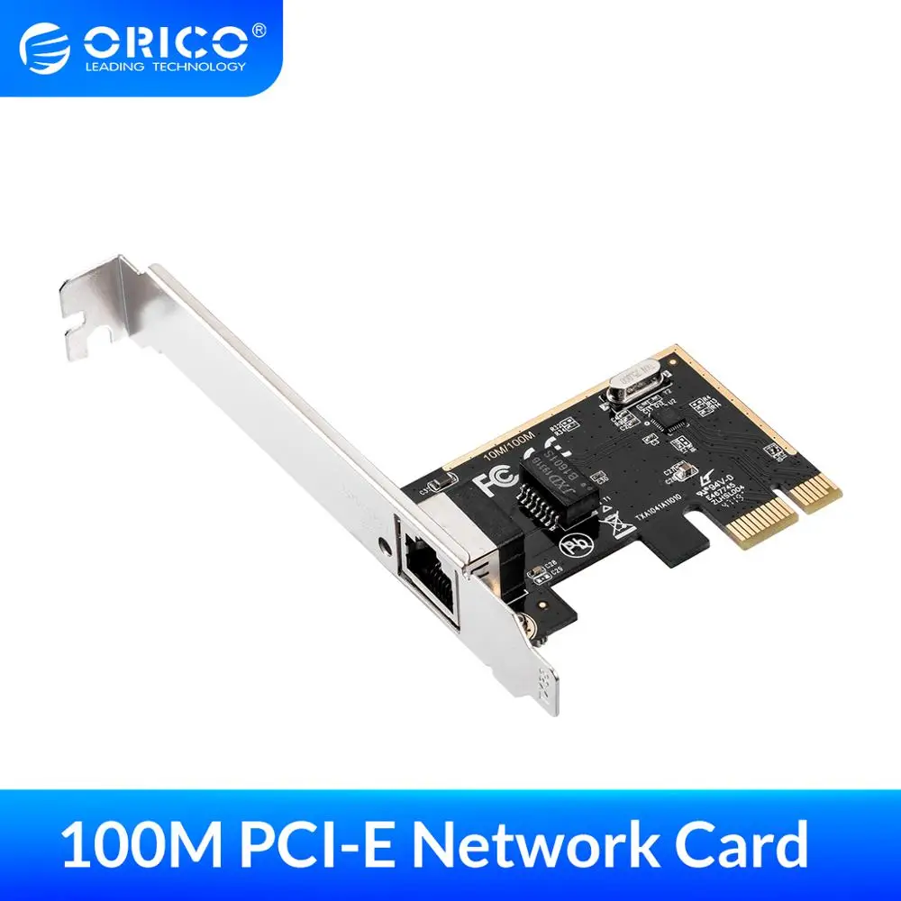 ORICO 10/100M Electrical Port Expansion Network Card 1Port PCI Express Ethernet Network Adapter For Windows Mac OS®10.x Linux 2
ORICO 10/100M Electrical Port Expansion Network Card 1Port PCI Express Ethernet Network Adapter For Windows Mac OS®10.x Linux 2