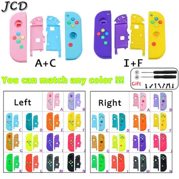 JCD 1set Replacement Housing Hard Shell Skin Case for Nintend Switch NS Joy-Con Controller Green Faceplate Cover for joycon
JCD 1set Replacement Housing Hard Shell Skin Case for Nintend Switch NS Joy-Con Controller Green Faceplate Cover for joycon