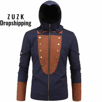 Men Patchwork Hooded Coat Anorak New Fashion Men's Cosplay Jacket Outwear Game Clothes Jacket Zipper Coat Outwear 5xl
Men Patchwork Hooded Coat Anorak New Fashion Men's Cosplay Jacket Outwear Game Clothes Jacket Zipper Coat Outwear 5xl