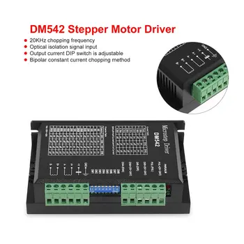 DM542 Stepper Motor Driver Controller For 57 86 Series 2-phase Digital Stepper Motor Driver DC 24-60 V 4.5A Durable
DM542 Stepper Motor Driver Controller For 57 86 Series 2-phase Digital Stepper Motor Driver DC 24-60 V 4.5A Durable