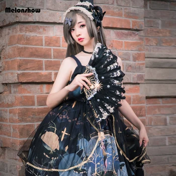 Melonshow Lolita Dress Black Plus Size Gothic Lolita Skirt Summer Dress Victorian Vintage Dresses For Women Loli Kawaii Clothing
Melonshow Lolita Dress Black Plus Size Gothic Lolita Skirt Summer Dress Victorian Vintage Dresses For Women Loli Kawaii Clothing