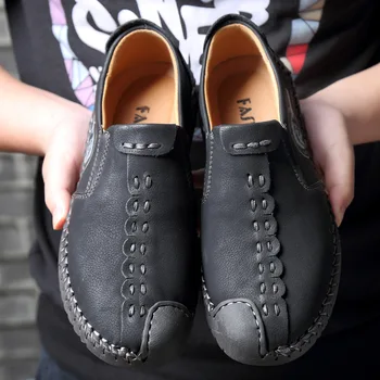 2020 Hot Sale Classic Men's Boat Shoes Handmade Comfortable Quality Flat Shoes Casual Shoes Lace-up Loafers Men's Moccasins 
2020 Hot Sale Classic Men's Boat Shoes Handmade Comfortable Quality Flat Shoes Casual Shoes Lace-up Loafers Men's Moccasins