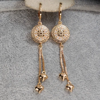 Bohemian Dangle Long Earrings for Women 's earrings Gold color Trendy Jewelry for Party Wedding accessories Gift
Bohemian Dangle Long Earrings for Women 's earrings Gold color Trendy Jewelry for Party Wedding accessories Gift