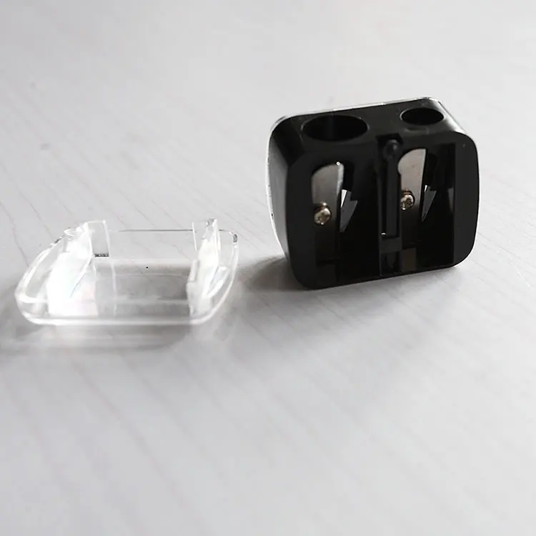 Double Holes Cosmetic Sharpener Useful Pencil Sharpener For Cosmetic Brush/Eyeliner Pencil/Makeup Pencil newest
Double Holes Cosmetic Sharpener Useful Pencil Sharpener For Cosmetic Brush/Eyeliner Pencil/Makeup Pencil newest