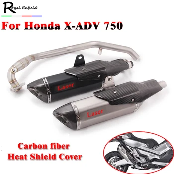 For Honda X-ADV 750 ADV 750 Full System Motorcycle Exhaust Modified Front Middle Link Pipe Laser Carbon Fiber Muffler DB Killer
For Honda X-ADV 750 ADV 750 Full System Motorcycle Exhaust Modified Front Middle Link Pipe Laser Carbon Fiber Muffler DB Killer