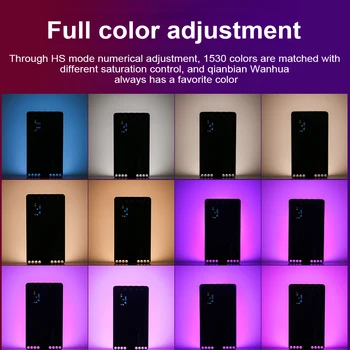 Remote Working Universal Aluminum Alloy Zoom Calls Live Streaming Mini RGB Color Studio Photography LED Video Light Conference
Remote Working Universal Aluminum Alloy Zoom Calls Live Streaming Mini RGB Color Studio Photography LED Video Light Conference