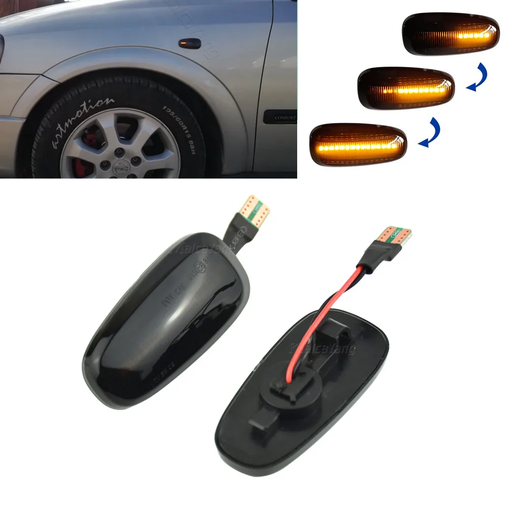 Side Marker Indicator Dynamic Blinker Flowing LED Turn Signal Lights For Opel Zafira A 1999-2005 For Opel Astra G 1998-2009
Side Marker Indicator Dynamic Blinker Flowing LED Turn Signal Lights For Opel Zafira A 1999-2005 For Opel Astra G 1998-2009