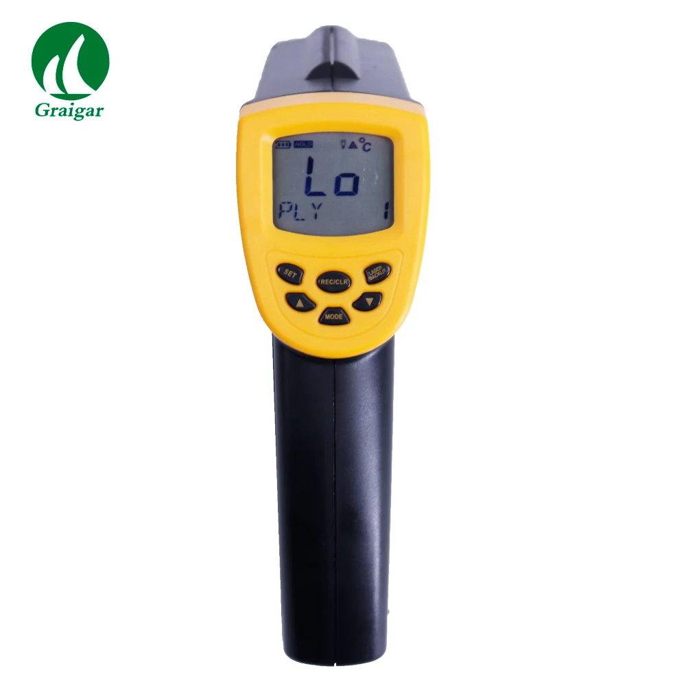 Smart Sensor AR922+ Portable Digital Non-Contact Industrial IR Thermometer Infrared Thermometer 200C~2500C
Smart Sensor AR922+ Portable Digital Non-Contact Industrial IR Thermometer Infrared Thermometer 200C~2500C
