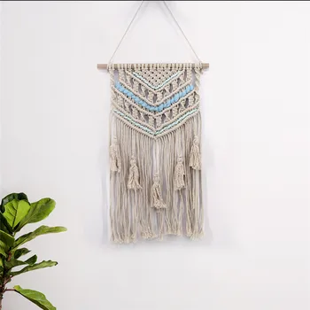 Scandinavia Style Macrame Woven Wall Hanging Fresh Cotton Home Geometric Art Decor Beautiful Apartment Dorm Room Decoration
Scandinavia Style Macrame Woven Wall Hanging Fresh Cotton Home Geometric Art Decor Beautiful Apartment Dorm Room Decoration