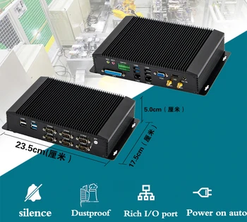 Industrial mini computer Core i5 4200U i7 4500U with 6COM rs232 rs422 rs485 HDMI VGA GPIO LPT ports for medical industry
Industrial mini computer Core i5 4200U i7 4500U with 6COM rs232 rs422 rs485 HDMI VGA GPIO LPT ports for medical industry