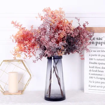 Wedding Imitation Flowers Mini Maple Leaf Bouquet Wedding Home Decoration Artificial Plant Bonsai Artificial Flower Branch 
Wedding Imitation Flowers Mini Maple Leaf Bouquet Wedding Home Decoration Artificial Plant Bonsai Artificial Flower Branch