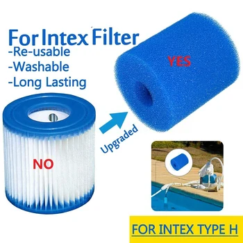 Filter Sponge For Intex Type H Washable Reusable Swimming Pool Filter Foam Sponge Cartridge Foam Sponge Tank Filter Accessories
Filter Sponge For Intex Type H Washable Reusable Swimming Pool Filter Foam Sponge Cartridge Foam Sponge Tank Filter Accessories