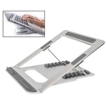 Laptop Stand Adjustable Height Notebook Support Holder Tablet Desktop Bracket Cooling Stand for 11-17 Inch Laptops
Laptop Stand Adjustable Height Notebook Support Holder Tablet Desktop Bracket Cooling Stand for 11-17 Inch Laptops