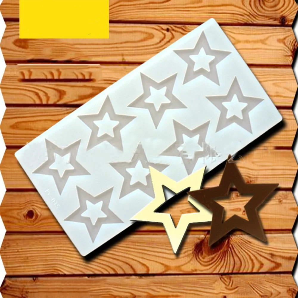 Hot DIY mold 3D Star Shape Silicone Mold Cake Decorating Tools Cupcake Silicone Mold Chocolate Mould Decor Muffin Pan Baking
Hot DIY mold 3D Star Shape Silicone Mold Cake Decorating Tools Cupcake Silicone Mold Chocolate Mould Decor Muffin Pan Baking
