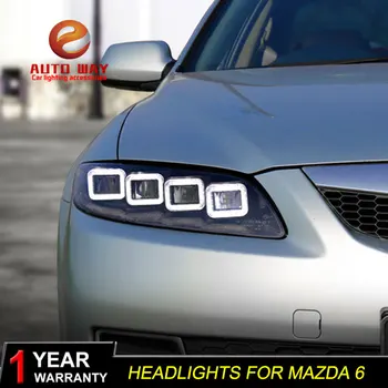 Car Styling Head Lamp case for Mazda6 M6 mazda 6 2003-2015 Headlights LED Mazda6 Headlight DRL Lens Double Beam Bi-Xenon HID
Car Styling Head Lamp case for Mazda6 M6 mazda 6 2003-2015 Headlights LED Mazda6 Headlight DRL Lens Double Beam Bi-Xenon HID