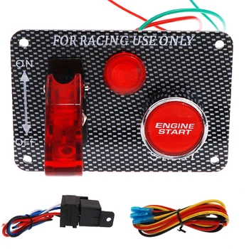 Car Switch 12V Ignition Engine Panel Racing Car Start Push Button 1-Toggle Switch Panel 12V for Racing car
Car Switch 12V Ignition Engine Panel Racing Car Start Push Button 1-Toggle Switch Panel 12V for Racing car