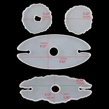 3Pcs Wine Glass Rack Epoxy Resin Mold Bottle Shelf Storage Coaster Resin Mould N58F
3Pcs Wine Glass Rack Epoxy Resin Mold Bottle Shelf Storage Coaster Resin Mould N58F