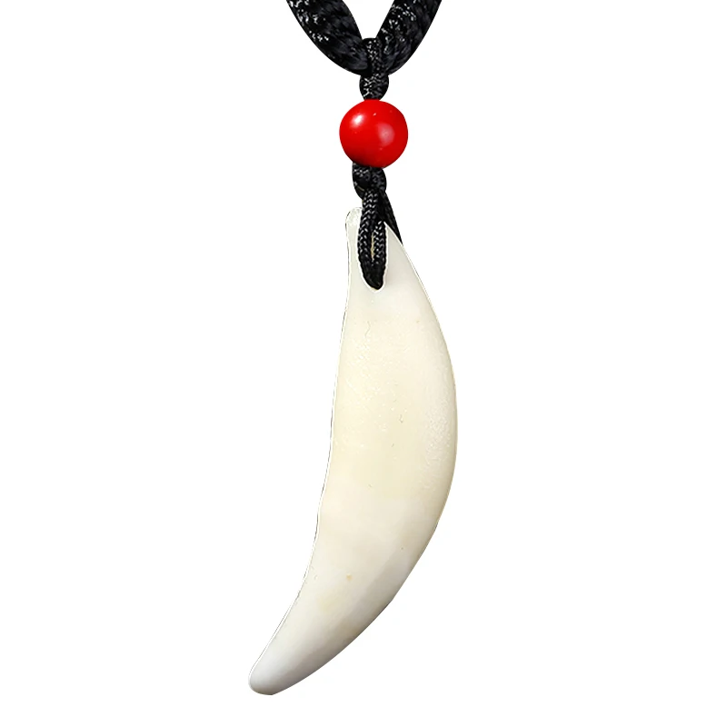Real black dog teeth pendant men's and women's gold touch Necklace dog teeth pendant baby cinnabar wolf teeth
Real black dog teeth pendant men's and women's gold touch Necklace dog teeth pendant baby cinnabar wolf teeth