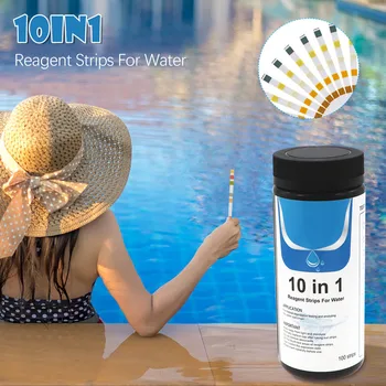 10 In1 Swimming Pool Ph Test Paper Swimming Pool Accessortool Pool Spa Water Strips Chlorine Bromine Ph Alkalinity Hardness Kit 
10 In1 Swimming Pool Ph Test Paper Swimming Pool Accessortool Pool Spa Water Strips Chlorine Bromine Ph Alkalinity Hardness Kit