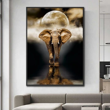 Nordic Art Elephant Wall Art Paintings Print Canvas Art Prints Animals Home Decor Wall Poster Pictures For Living Room
Nordic Art Elephant Wall Art Paintings Print Canvas Art Prints Animals Home Decor Wall Poster Pictures For Living Room