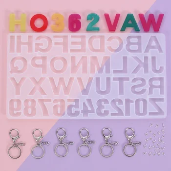 Reversed Epoxy Resin Casting Alphabet Mold Daily Sturdy Letter & Number Silicone Mold for Keychains Crayons Soap Clay Crafts
Reversed Epoxy Resin Casting Alphabet Mold Daily Sturdy Letter & Number Silicone Mold for Keychains Crayons Soap Clay Crafts