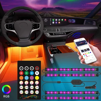 Flexible Car Atmosphere Lamps Cigarette Lighter Connector Light Bar RGB Mode Auto Interior Ambient Light Decorative Lamp Strips
Flexible Car Atmosphere Lamps Cigarette Lighter Connector Light Bar RGB Mode Auto Interior Ambient Light Decorative Lamp Strips