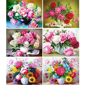 AZQSD Diamond Painting 5d Flower Cross Stitch Embroidery Sale Full Drill Square Rhinestones Gift Handmade Diy Home Decor
AZQSD Diamond Painting 5d Flower Cross Stitch Embroidery Sale Full Drill Square Rhinestones Gift Handmade Diy Home Decor