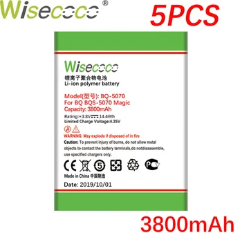 Wisecoco 5 PCS/LOT BQS5070 3800mAh Battery For BQ BQS 5070 BQS-5070 Nous NS BQ5004 Magic Phone Battery Replace + Tracking Number
Wisecoco 5 PCS/LOT BQS5070 3800mAh Battery For BQ BQS 5070 BQS-5070 Nous NS BQ5004 Magic Phone Battery Replace + Tracking Number