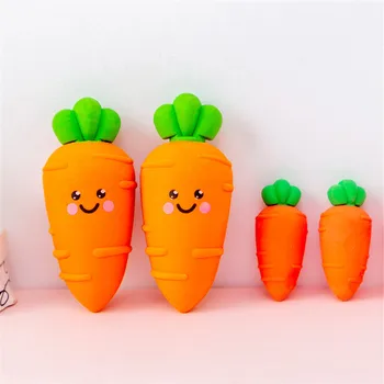 1/3pcs Cute Carrot Shape Rubber Eraser Kawaii Kids Eraser Pencil Eraser School Correction Tool Lovely Stationery Kids Gifts 
1/3pcs Cute Carrot Shape Rubber Eraser Kawaii Kids Eraser Pencil Eraser School Correction Tool Lovely Stationery Kids Gifts