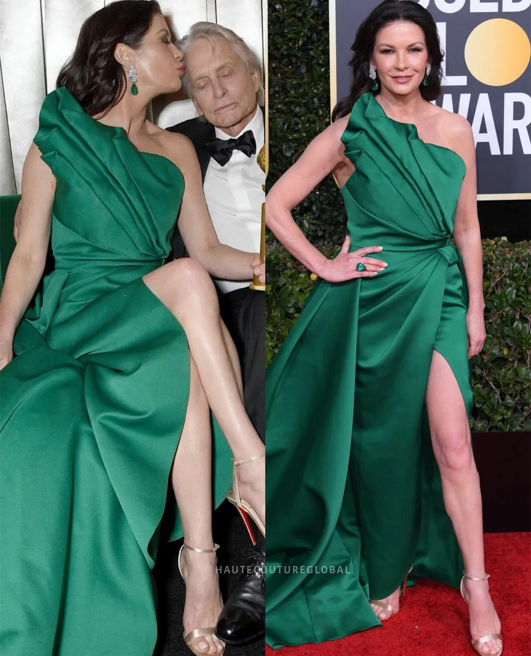 Long Green Scalloped Evening Dresses With Slit Sexy Long Satin Prom Gown Robes de soirée Floor Length Вечерние платья
Long Green Scalloped Evening Dresses With Slit Sexy Long Satin Prom Gown Robes de soirée Floor Length Вечерние платья