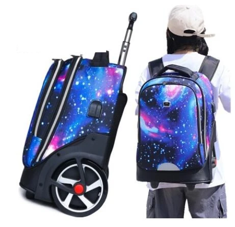 Travel Trolley Backpacks Bags for Teenagers School Wheeled Backpack for Girls Backpack on Wheels Children Rolling Luggage Bags
Travel Trolley Backpacks Bags for Teenagers School Wheeled Backpack for Girls Backpack on Wheels Children Rolling Luggage Bags