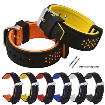 Silicon Replacement Watch Band Strap Universal 20mm 22mm Sports Watchband For Garmin Vivomove HR Active For SUUNTO 3 Fitness
Silicon Replacement Watch Band Strap Universal 20mm 22mm Sports Watchband For Garmin Vivomove HR Active For SUUNTO 3 Fitness