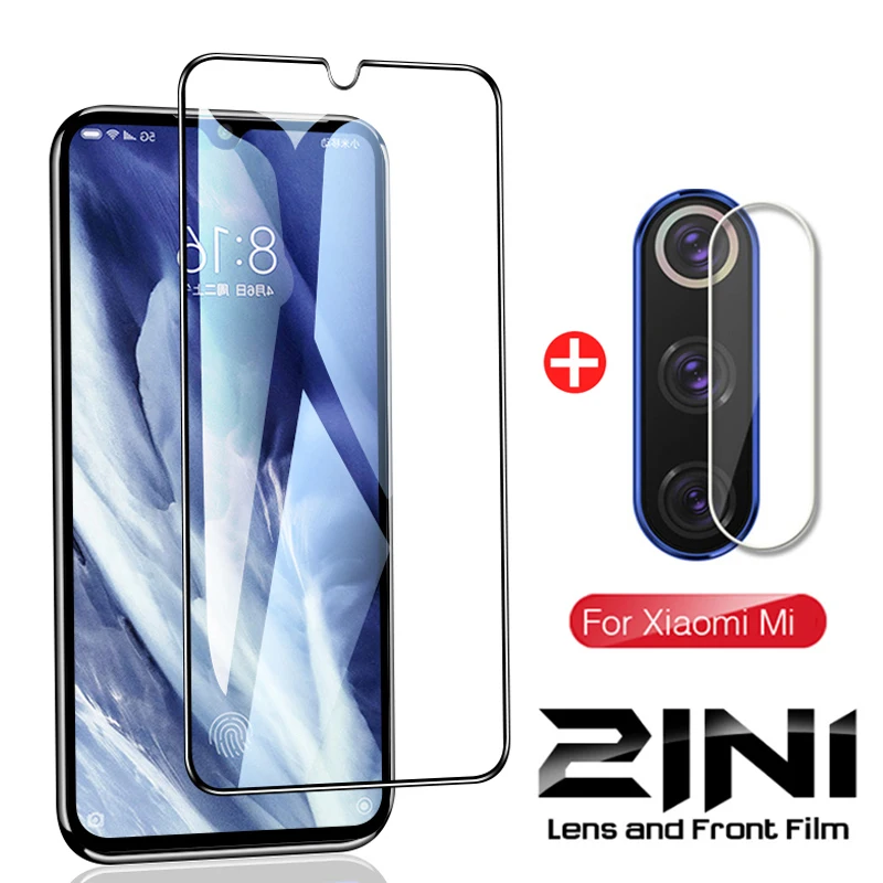 Закаленное стекло 2 в 1 для Xiaomi Mi 9 Mi9 Pro пленка объектива задней камеры Xiomi A3 9T