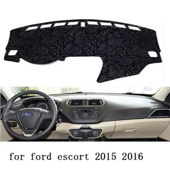 Rose Pattern Non-slip Dashmat Dash Mat Dashboard Cover Pad Cover Carpet Car Sticker for Ford escort 2015 2016-2019 Car Styling
Rose Pattern Non-slip Dashmat Dash Mat Dashboard Cover Pad Cover Carpet Car Sticker for Ford escort 2015 2016-2019 Car Styling