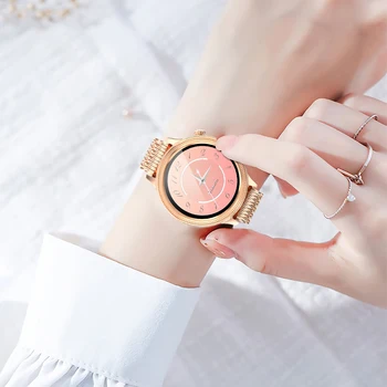 LEMFO Alloy Women Smart Watch 2020 Waterproof Heart Rate Blood Pressure Monitor Smartwatch Women Gift For Ladies Girls
LEMFO Alloy Women Smart Watch 2020 Waterproof Heart Rate Blood Pressure Monitor Smartwatch Women Gift For Ladies Girls