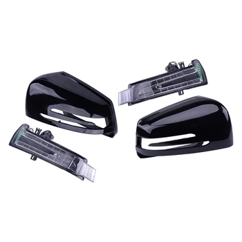 DWCX 1Pair Glossy Black Car Wing Mirror Cover Cap Indicator Light A2128100364 A2128100264 Fit for Mercedes-Benz W204 W212 W221 
DWCX 1Pair Glossy Black Car Wing Mirror Cover Cap Indicator Light A2128100364 A2128100264 Fit for Mercedes-Benz W204 W212 W221