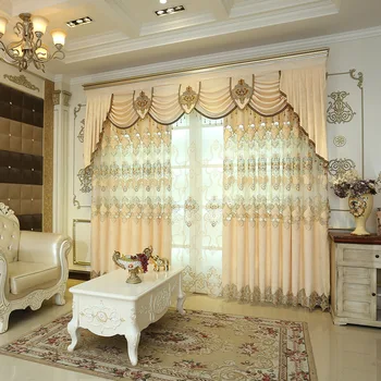 Custom Curtains for Living Room Bedroom Embroidered Curtain Fabric European-Style Cashmere Chenille Fabric Ceiling Installation
Custom Curtains for Living Room Bedroom Embroidered Curtain Fabric European-Style Cashmere Chenille Fabric Ceiling Installation