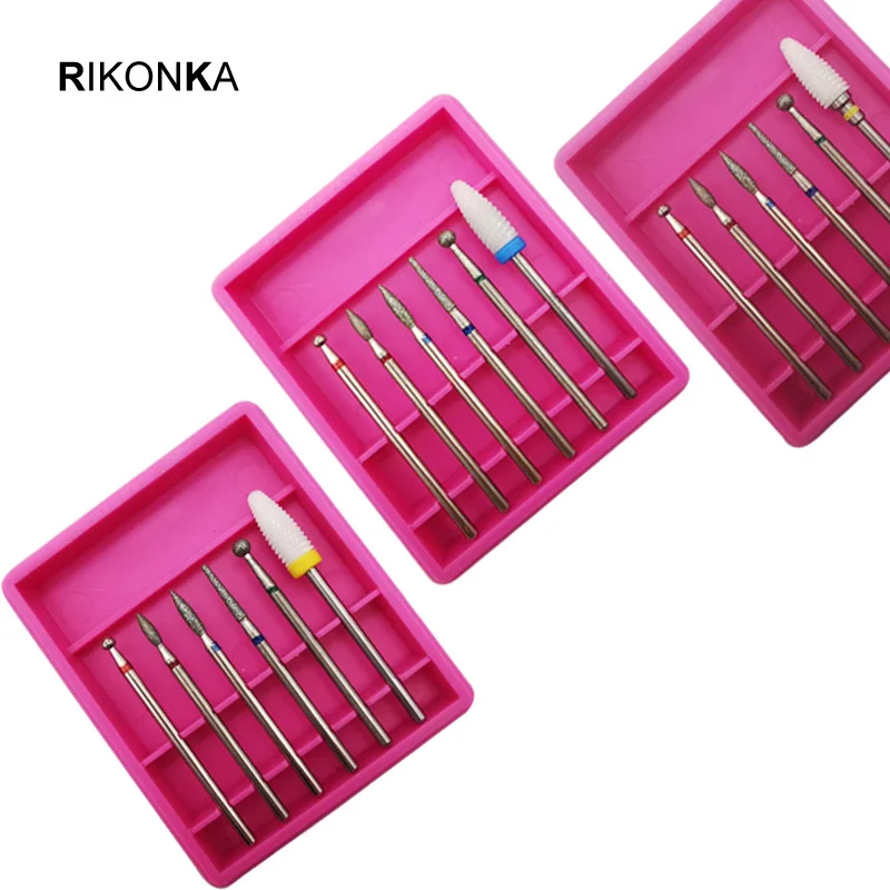 6pcs Nail Drill Bit Set Milling Cutter For Manicure Ceramic Mill Manicure Machine Set Cutter For Pedicure Electric Nail Files
6pcs Nail Drill Bit Set Milling Cutter For Manicure Ceramic Mill Manicure Machine Set Cutter For Pedicure Electric Nail Files